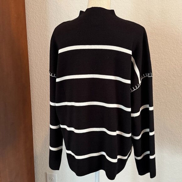 Pull Over Sweater with Cute Stitching Detail - Picture 8 of 9